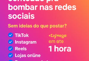 Eu vou Te dou 5 ideias criativas de conteudo para bombar.
