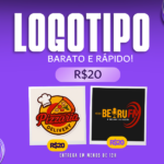Eu vou fazer seu logotipo moderno e chamativo em menos de 12...