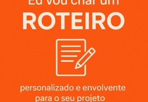 Eu vou criar um roteiro que conecta, vende e engaja