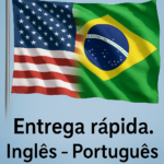 Eu vou Fazer tradução de até 1000 palavras inglês - portuguê...