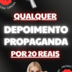 Eu vou fazer qualquer propaganda para seu serviço/negócio