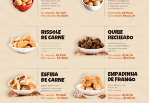 Eu vou criar o seu cardápio profissional
