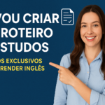 Eu vou fazer seu roteiro de estudos