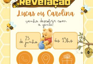 Eu vou Fazer o convite infantil, personalizado e interativo