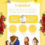 Eu vou Fazer o convite infantil, personalizado e interativo