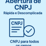 Eu vou Abrir o CNPJ da sua empresa