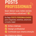 Eu vou Fazer seu post agora