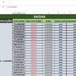 Eu vou fazer suas planilhas no excel
