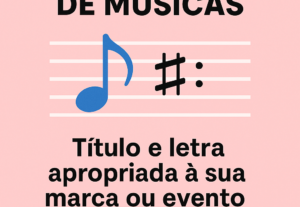Eu vou Criar a letra para a sua  melodia