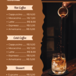 Eu vou criar um cardápio para o seu restaurante