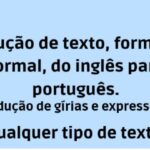 Eu vou Traduzir seus textos do inglês para o espanhol