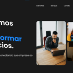 Eu vou fazer uma landing page seu site