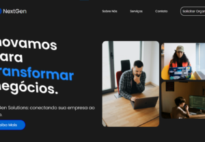 Eu vou fazer uma landing page seu site