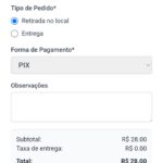 Eu vou fazer um delivery básico para o seu restaurante/negóc...