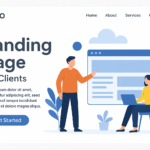 Eu vou criar sua landing page com html, css, Js