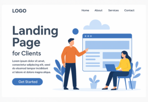 Eu vou criar sua landing page com html, css, Js