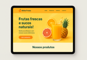 Eu vou criar seu site para captação de clientes