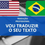 Eu vou traduzir textos do inglês para o português em 48 h