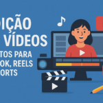 Eu vou editar o básico para vídeos curtos