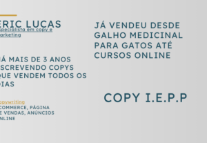Eu vou criar a copy ideal para seu produto vender todo dia