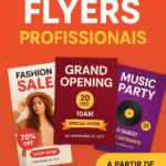 Eu vou fazer Flyers criativos para você