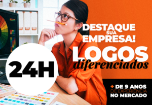 Eu vou criar um logotipo exclusivo e profissional em até 24h