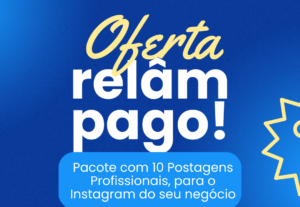Eu vou fazer Pacote com 10 Postagens Profissionais para Inst...