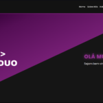 Eu vou desenvolver sites e landing pages modernas