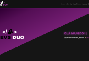 Eu vou desenvolver sites e landing pages modernas