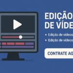 Eu vou Editar seus vídeos de forma rápida e profissional