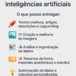 Eu vou fazer o que você precisar usando ias.