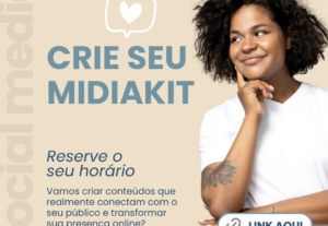 Eu vou criar seu portfólio ou midia kit