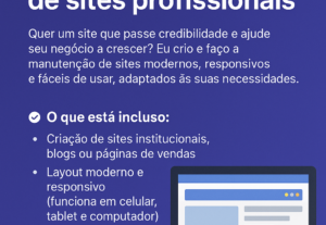 Eu vou Criar  sites profissionais e revisão ortografica.