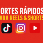 Eu vou fazer cortes rápidos e dinâmicos para Shorts, Reels
