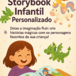 Eu vou criar  livros infantis personalizados