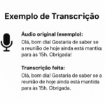 Eu vou fazer  Digitação e Transcrição Rápida