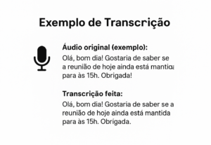 Eu vou fazer  Digitação e Transcrição Rápida