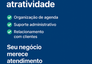 Eu vou fazer seus anúncios com atratividade e objetividade.