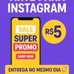 Eu vou fazer arte para Instagram por 5 reais