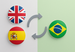 Eu vou traduzir de Inglês/Espanhol ao Português ou vice-vers...