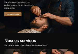 Eu vou fazer sua lading page e seu web site