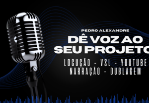 Eu vou fazer uma gravação para você ou seu produto