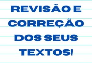 Eu vou revisar seu texto para que ele fique claro e sem erro...