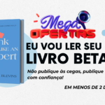 Eu vou analisar profissionalmente seu livro beta