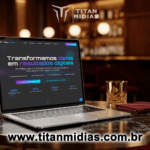 Eu vou criar seu site institucional ou sua landing page em 2...