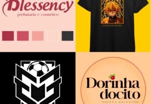 Eu vou fazer sua logomarca ou a arte da camisa personalizada