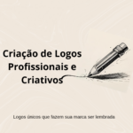 Eu vou Criar Logos Profissionais e Criativos