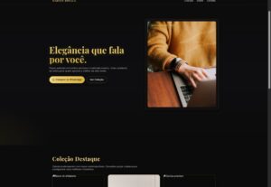 Eu vou fazer um site de qualquer coisa que quiser