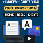 Eu vou fazer Tradução + Redação + Imagens + Cortes Virais
