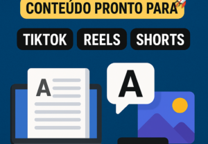 Eu vou fazer Tradução + Redação + Imagens + Cortes Virais